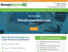 Tablet Screenshot of mindimmersion.com